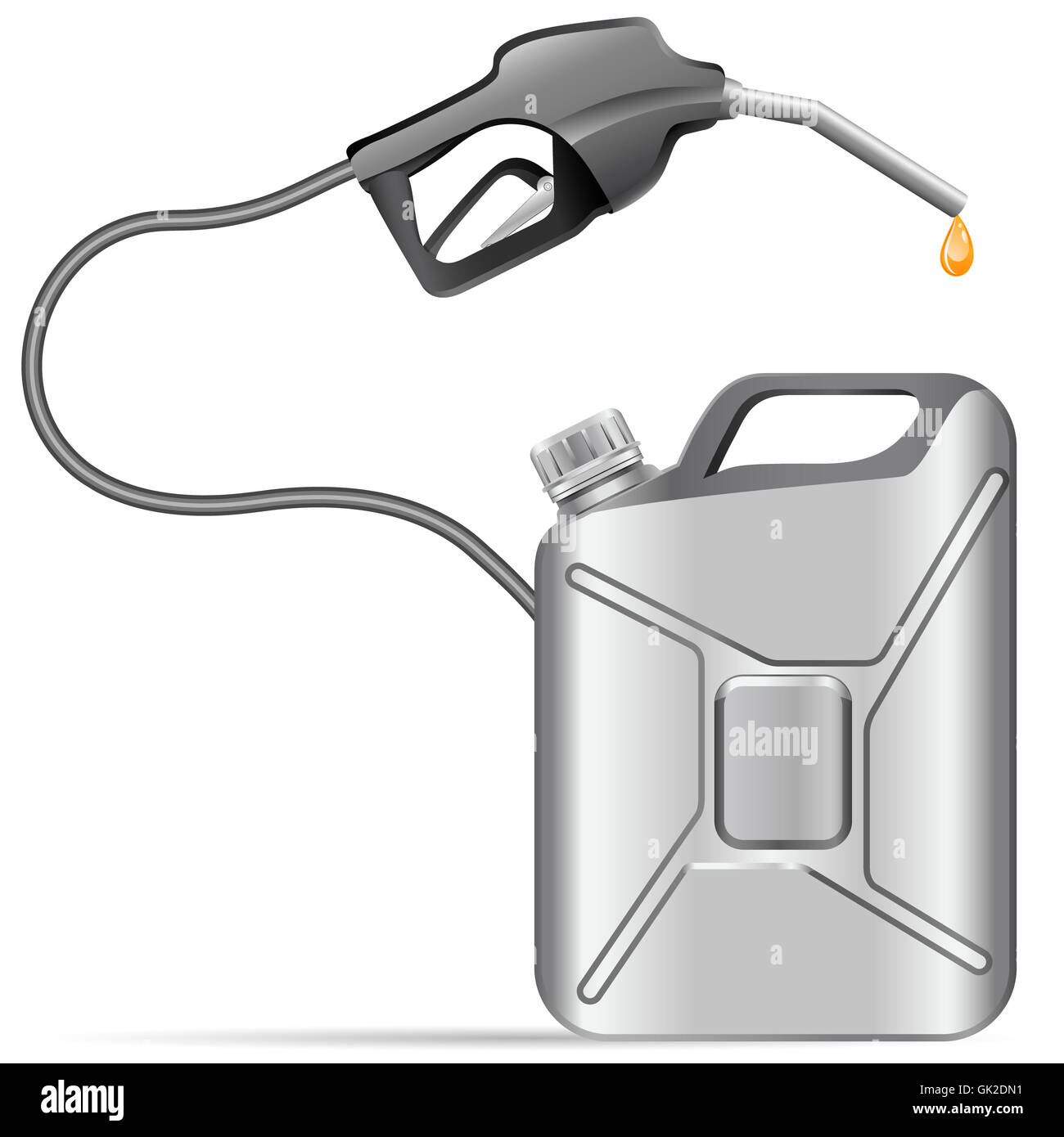 Caro benzina al carburante Foto Stock