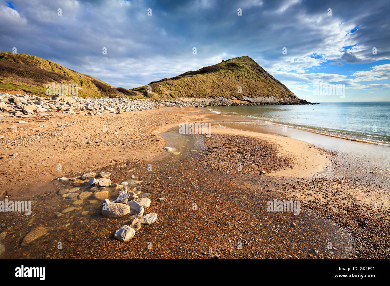 Worbarrow Tout sull'Isola di Purbeck, Dorset Foto Stock