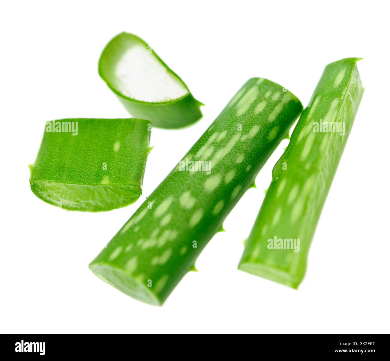 foglia foglie tagliata Foto Stock
