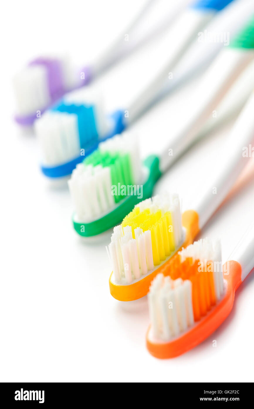 Spazzolino da denti spazzolino da denti Foto Stock