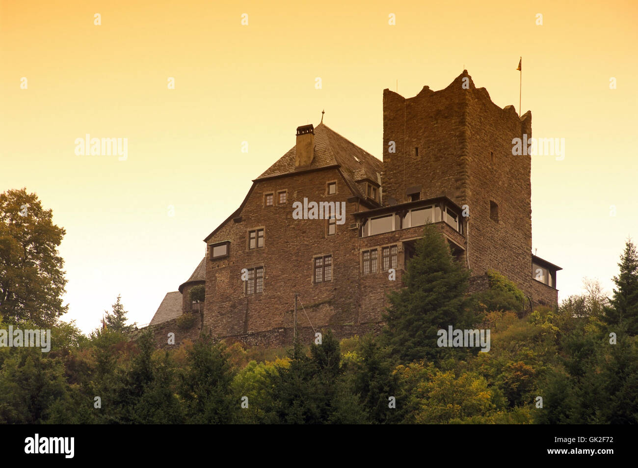Hill mosel Germania Foto Stock
