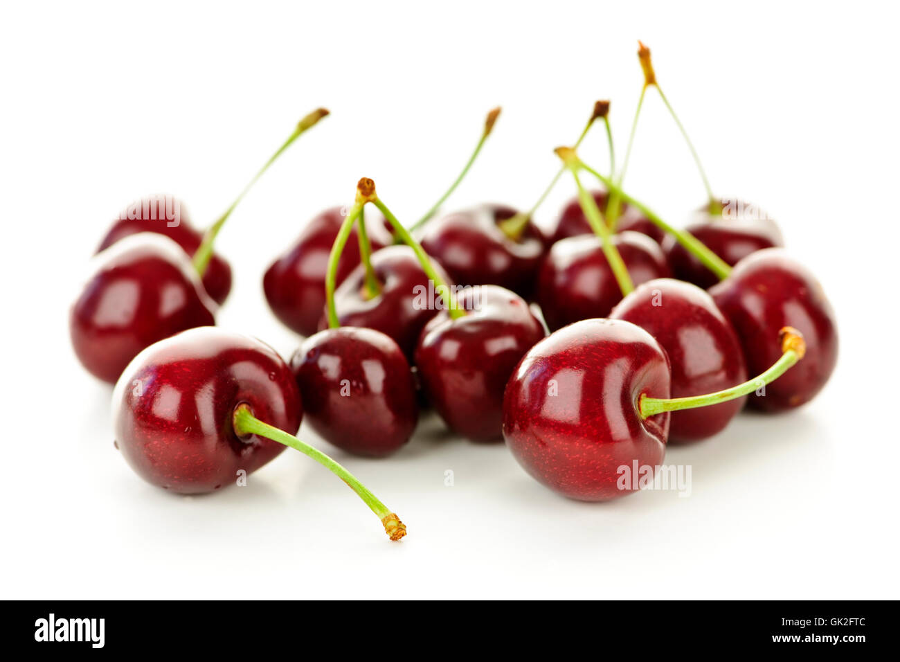 Isolato di frutta matura Foto Stock