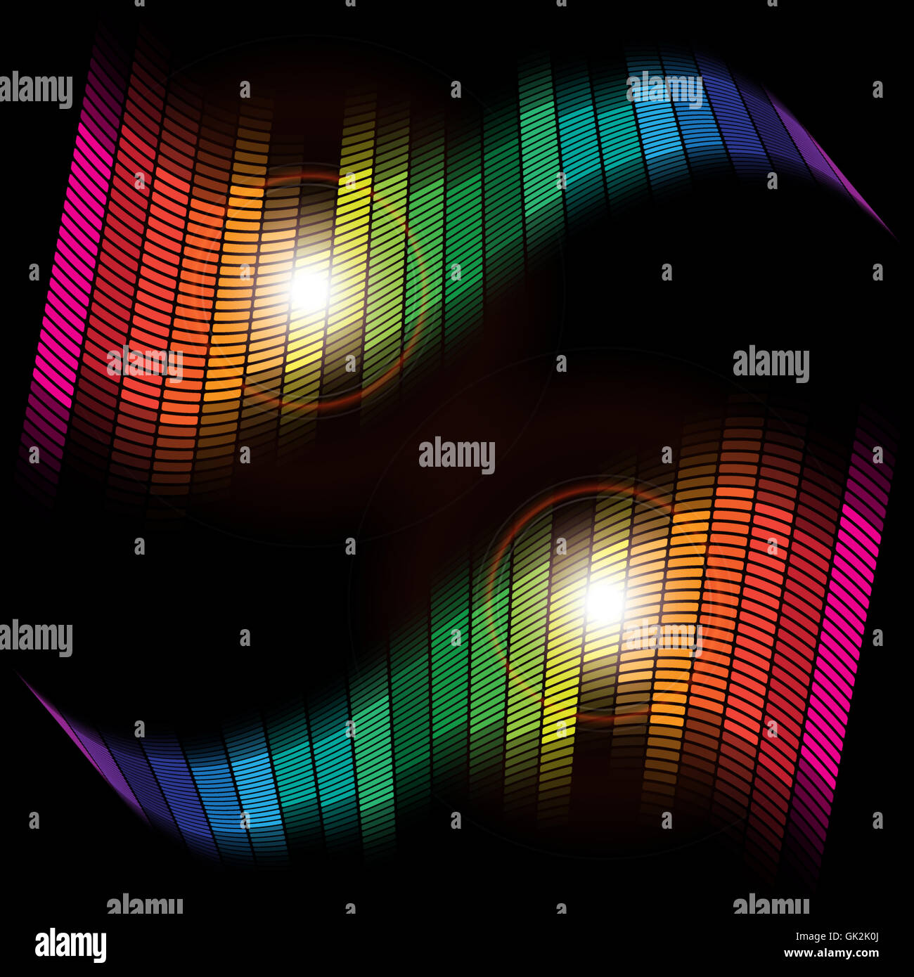 Musica suono party Foto Stock