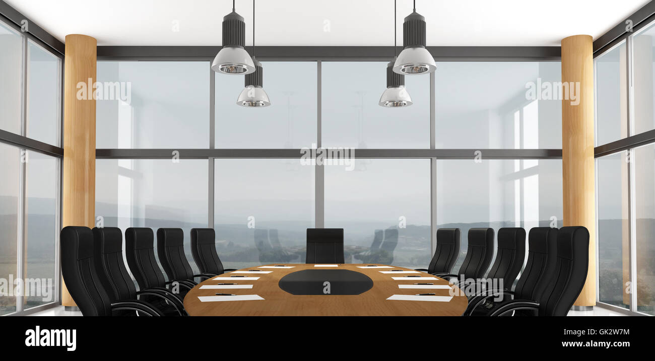 Mobili per ufficio rapporti aziendali Foto Stock