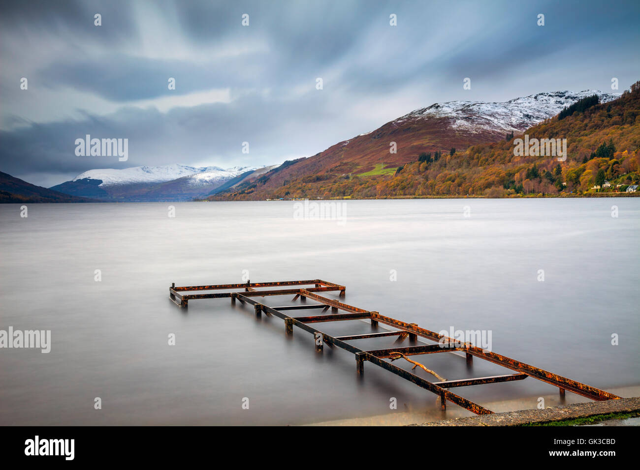 Loch Earn nelle Highlands scozzesi Foto Stock