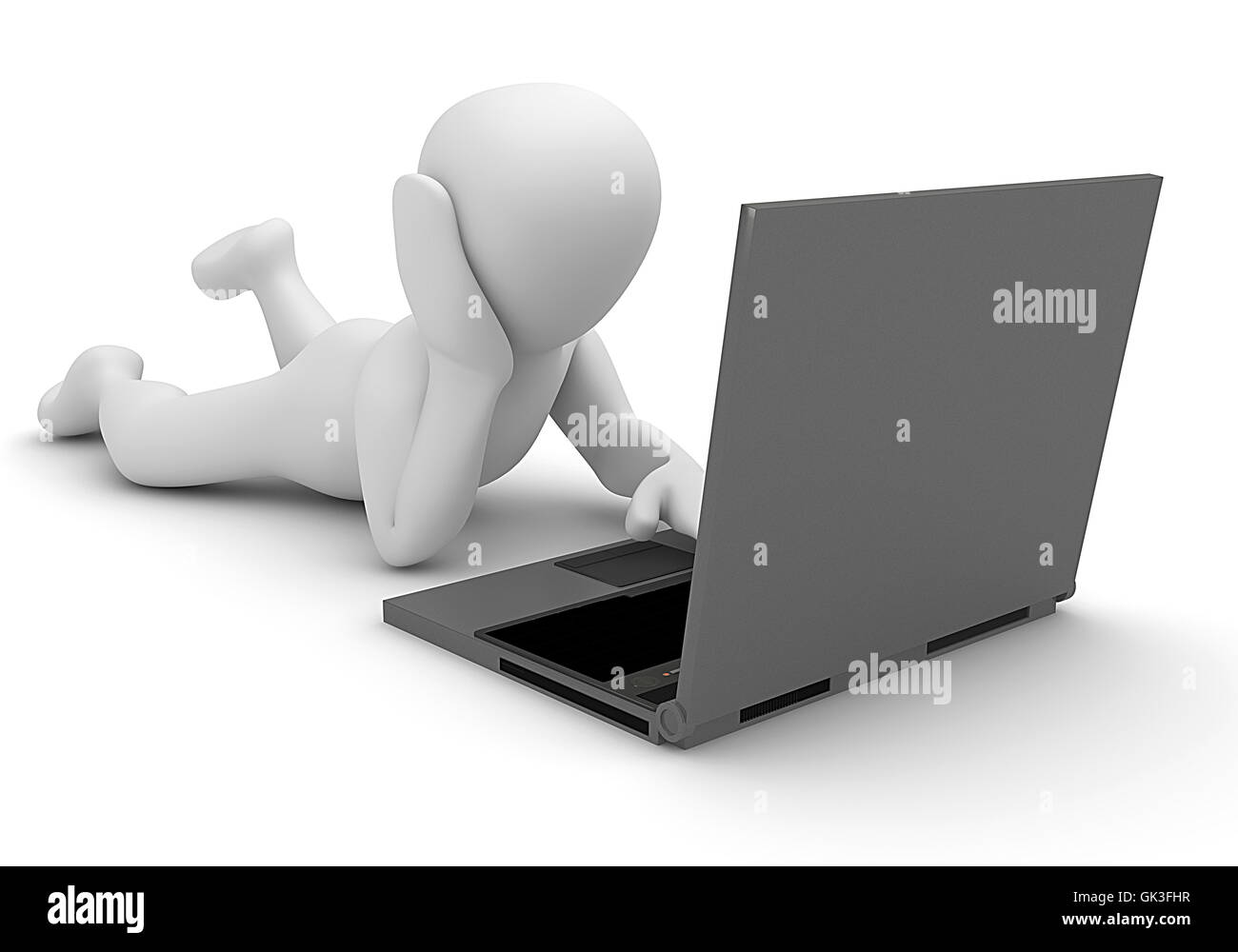 Idea di comunicazione ottica Foto Stock