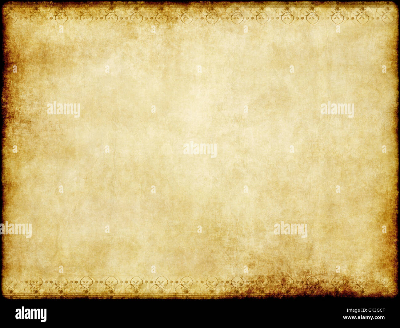 Antiquariato bruno marrone Foto Stock