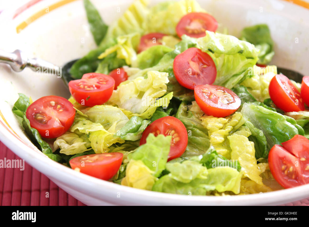insalata Foto Stock