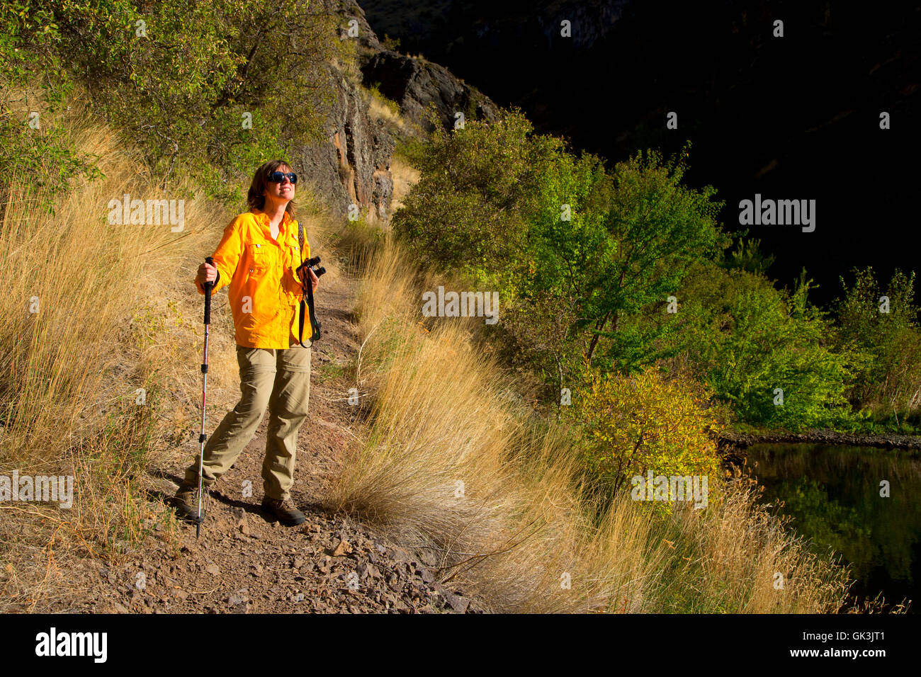 Kinney Creek Trail, Hells Canyon sette demoni Scenic Area, Hells Canyon Scenic Byway, Payette National Forest, Idaho Foto Stock