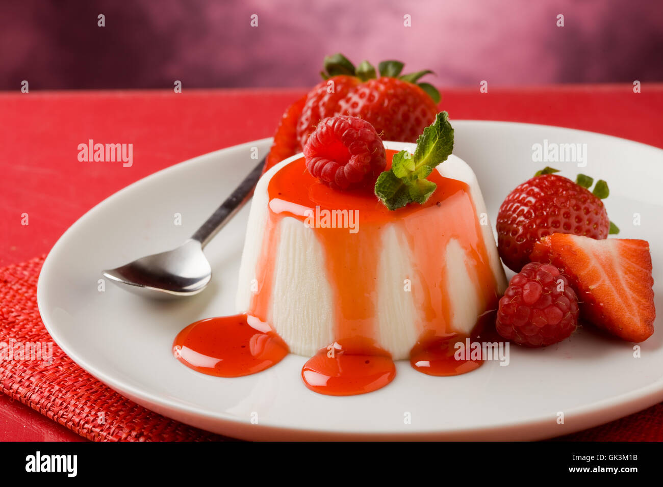 Foglie di foglie di dolci Foto Stock