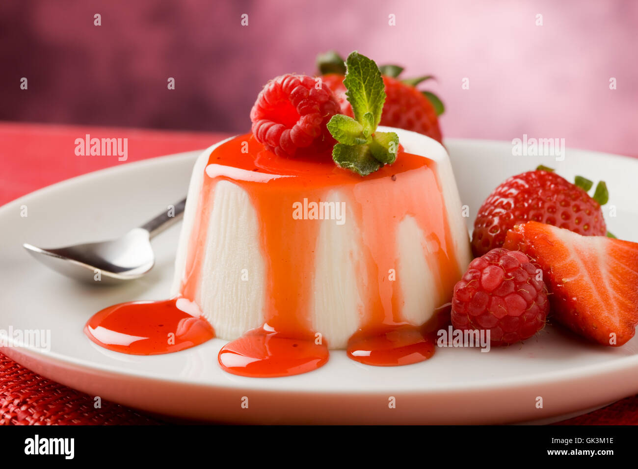 Foglie di foglie di dolci Foto Stock