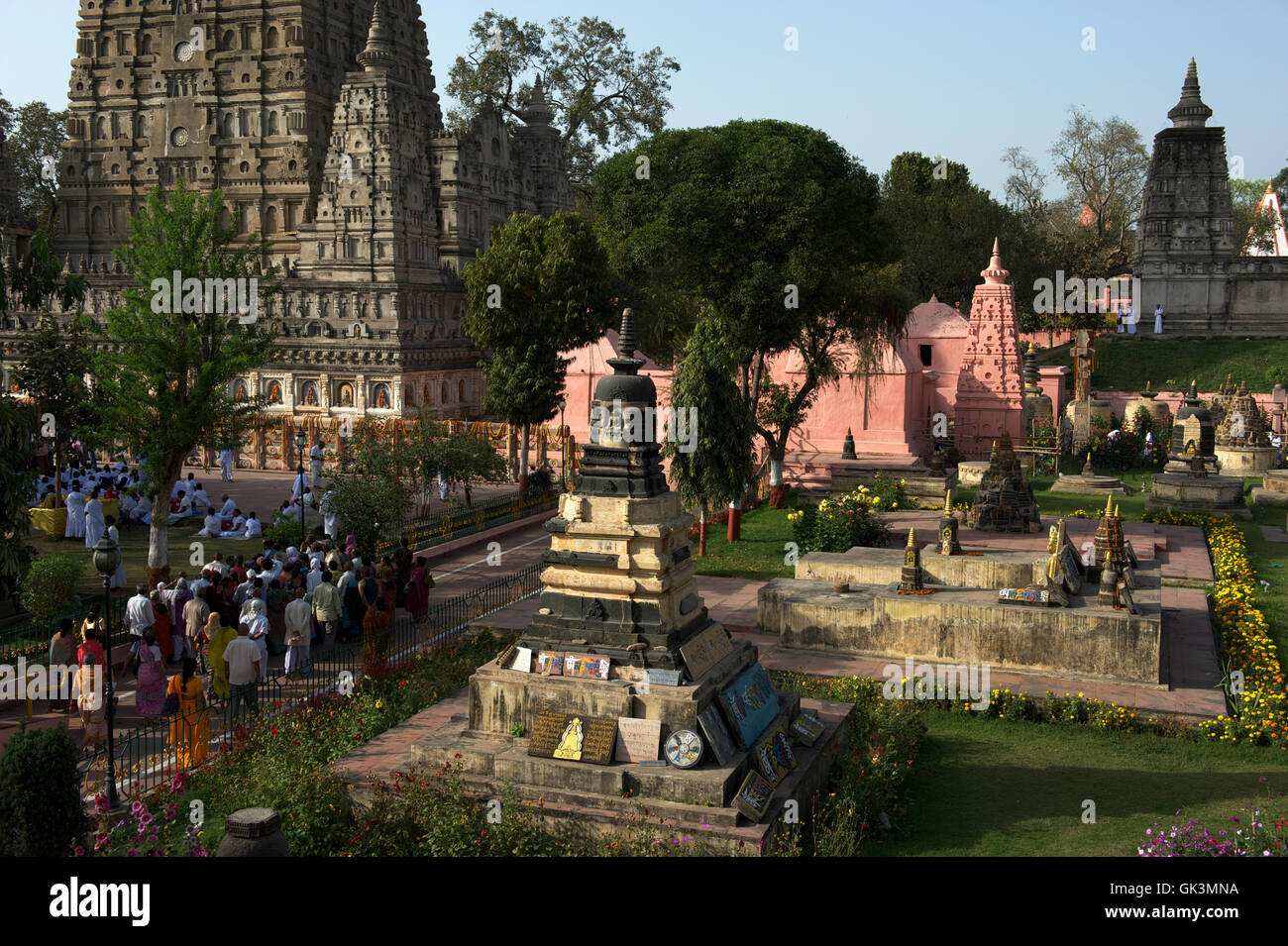 08 Mar 2012, India centrosettentrionale, India --- Bodh Gaya, Bihar, in India --- Image by © Jeremy Horner Foto Stock