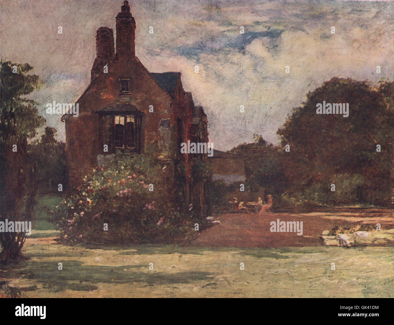 'Myrtle Grove' da Francesco Silvestro Walker. Irlanda, antica stampa 1905 Foto Stock