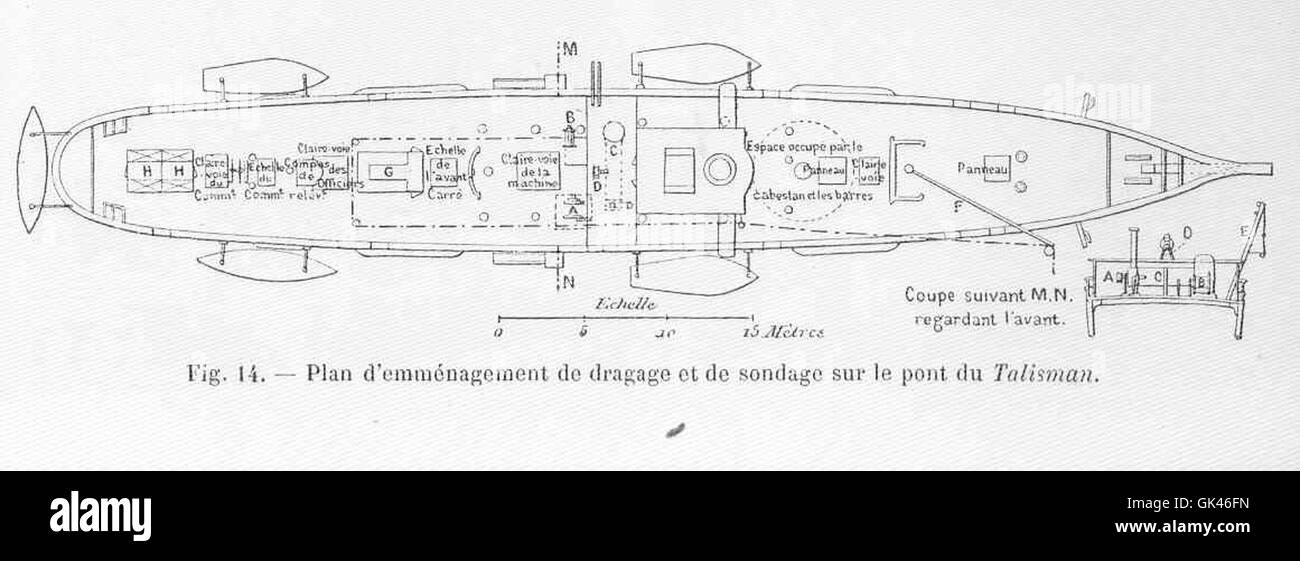 Questa immagine raffigura un piano di dragaggio e sonoro per il Talisman Bridge, incentrato sul lavoro di ingegneria necessario per gestire i livelli dei sedimenti e garantire una navigazione sicura. Il piano fa parte della gestione dell'infrastruttura per la navigazione sulle vie navigabili. Foto Stock
