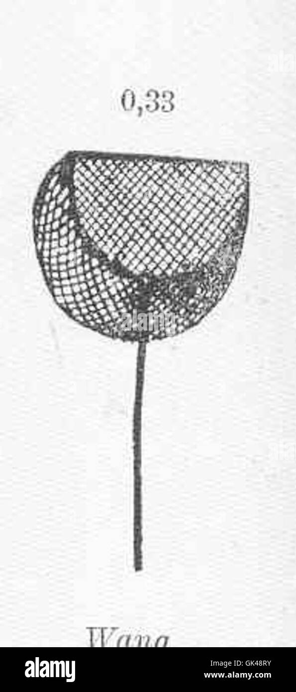 *Filets à la Main* si riferisce alle tecniche di pesca con reti a mano utilizzate nella regione di la Trouble. Questo metodo tradizionale prevede la cattura manuale del pesce, spesso utilizzato per la pesca su piccola scala e per scopi artigianali. Foto Stock