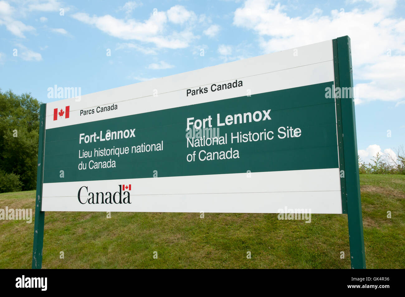 Fort Lennox - Québec - Canada Foto Stock