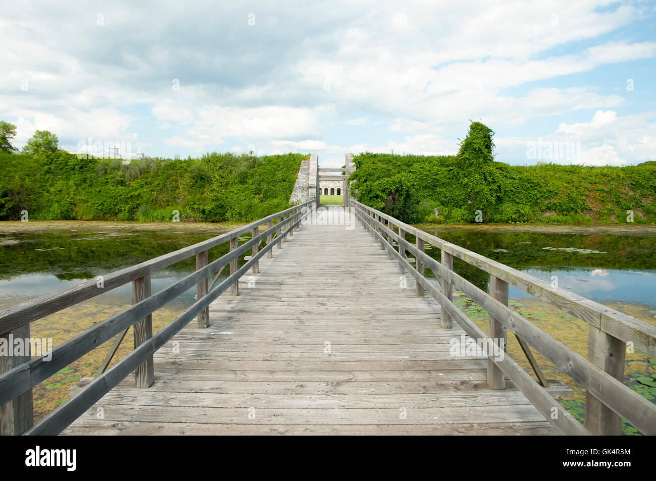 Fort Lennox - Québec - Canada Foto Stock