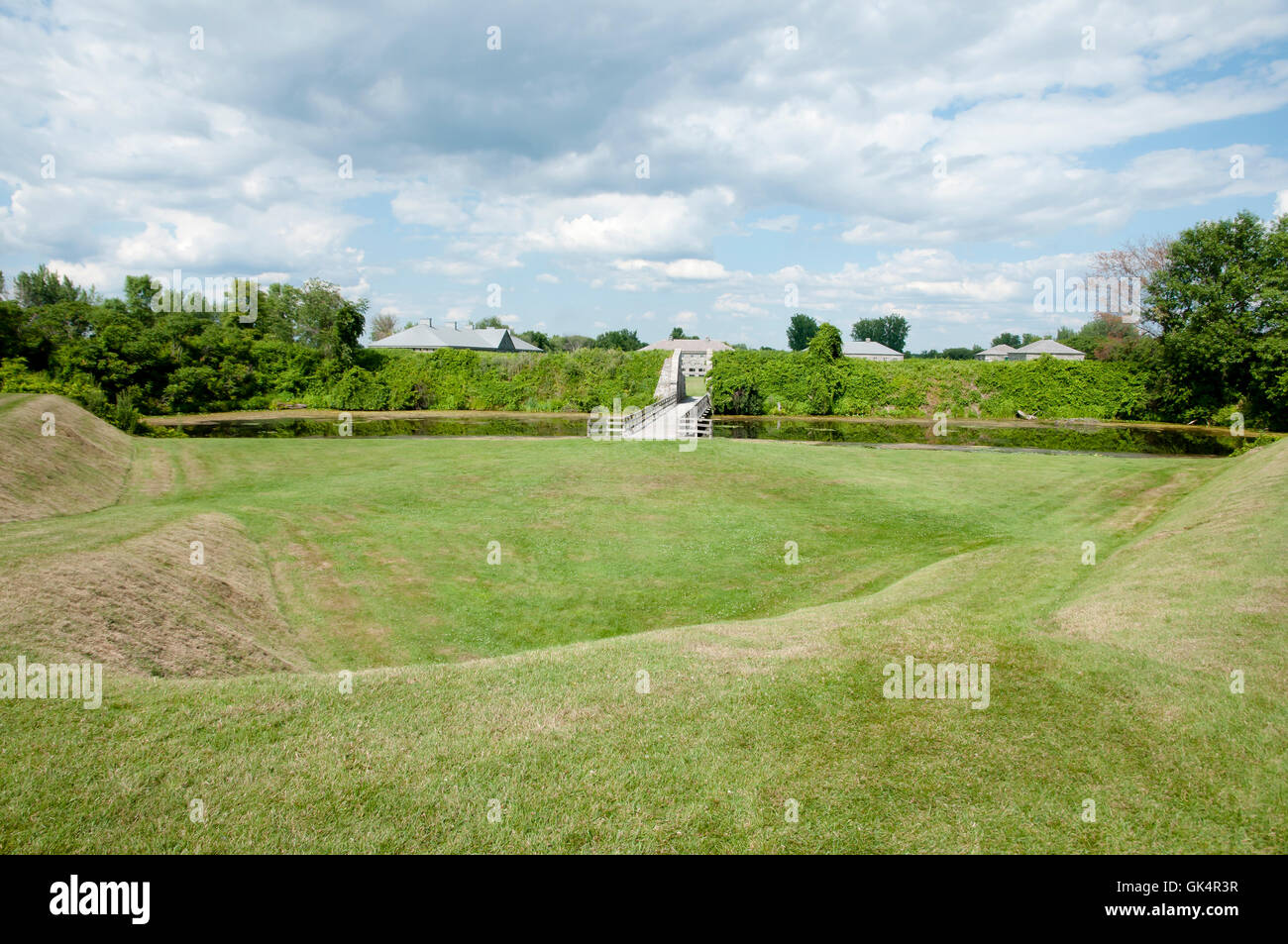 Fort Lennox - Québec - Canada Foto Stock