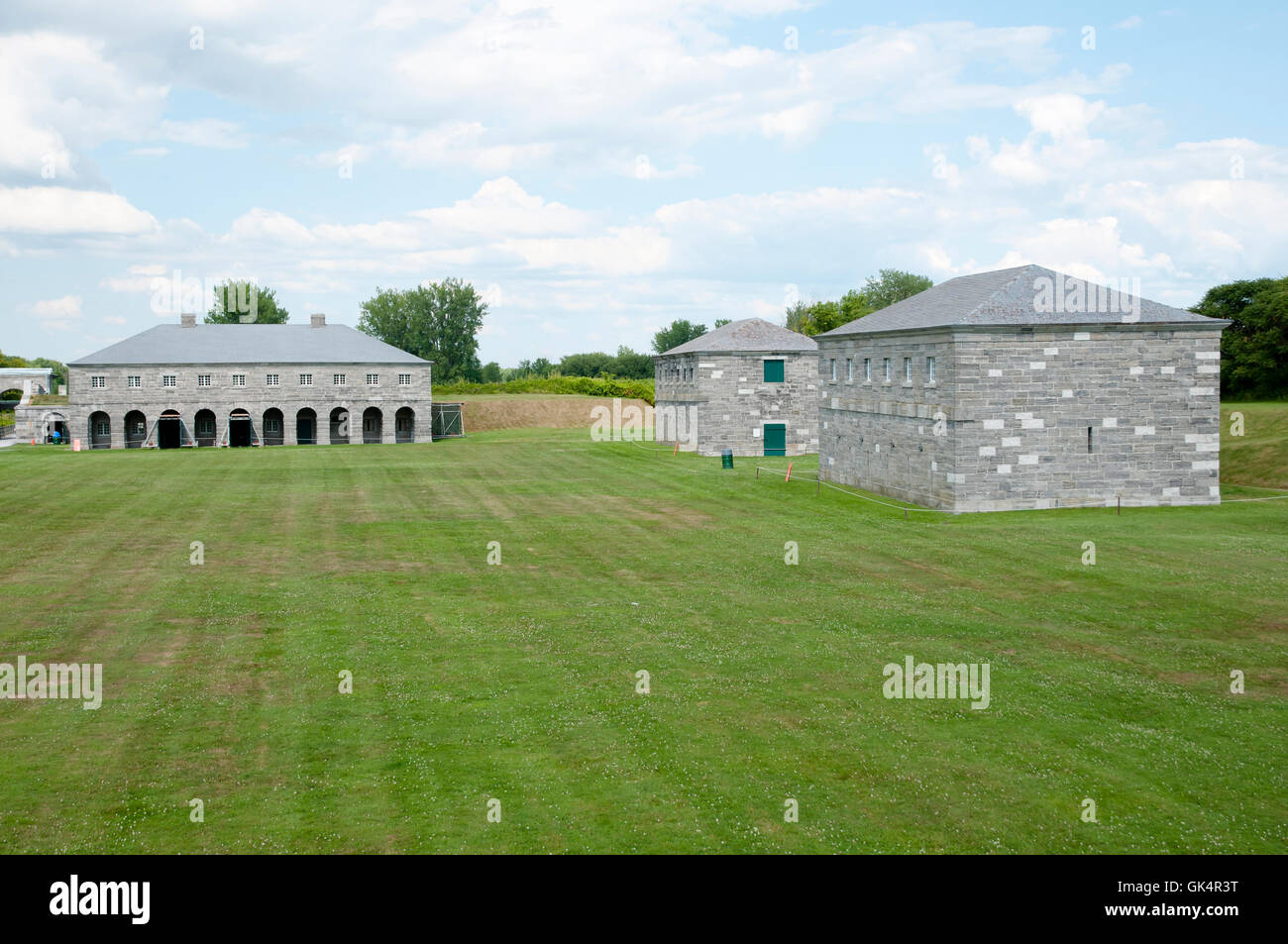 Fort Lennox - Québec - Canada Foto Stock