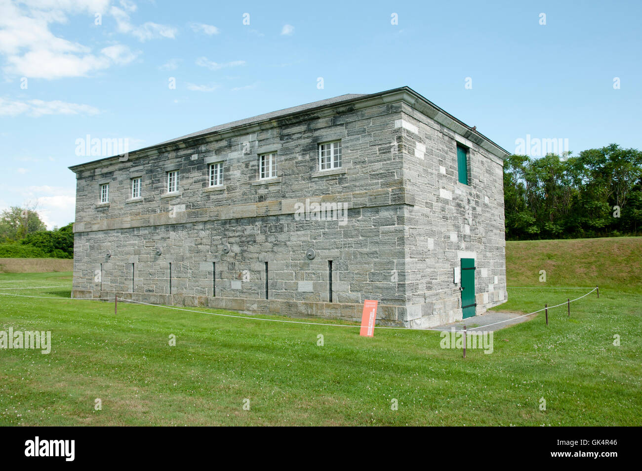 Fort Lennox - Québec - Canada Foto Stock