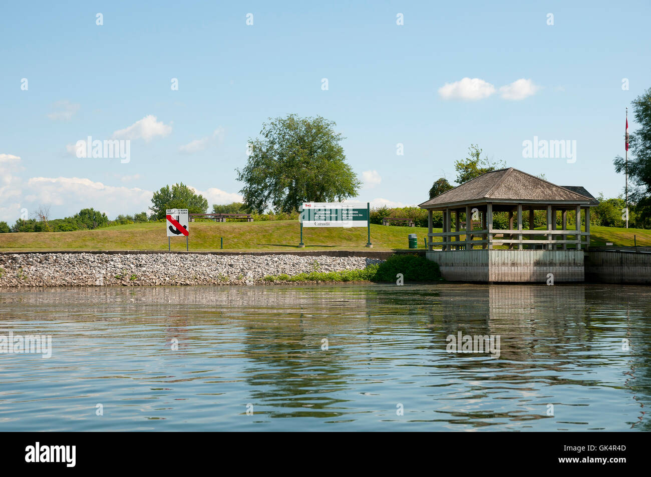 Fort Lennox Island - Québec - Canada Foto Stock