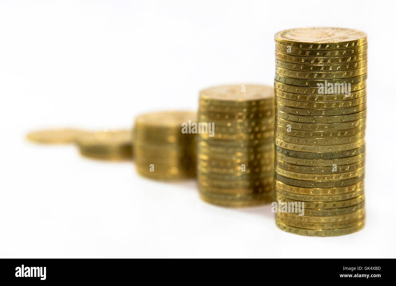 I prestiti bancari istituzione pay Foto Stock