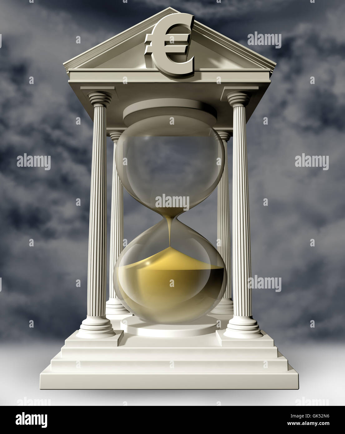 I prestiti bancari istituzione valuta Foto Stock