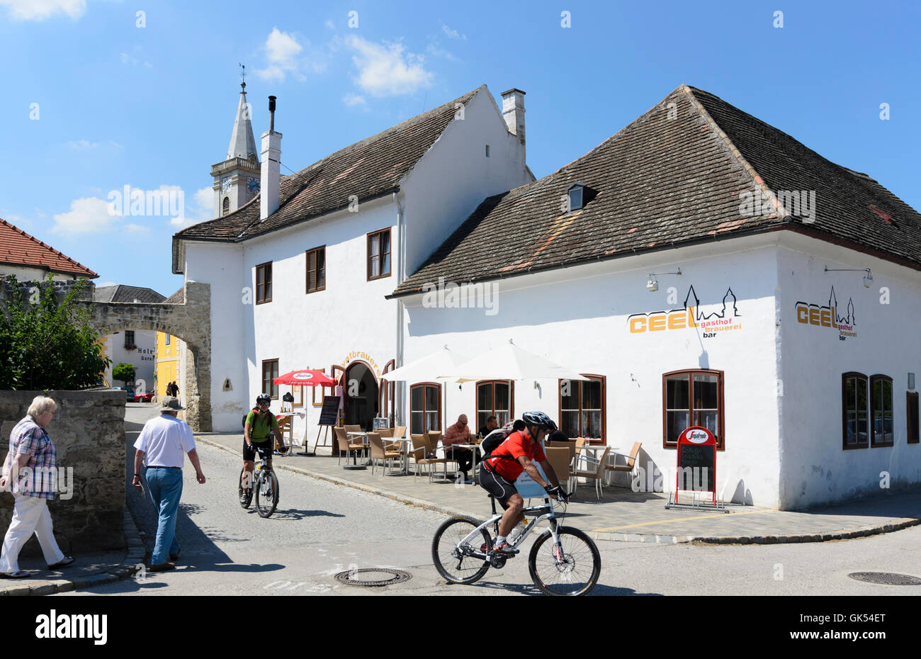 Ruggine: Ristorante a bastioni, Austria, Burgenland, Foto Stock