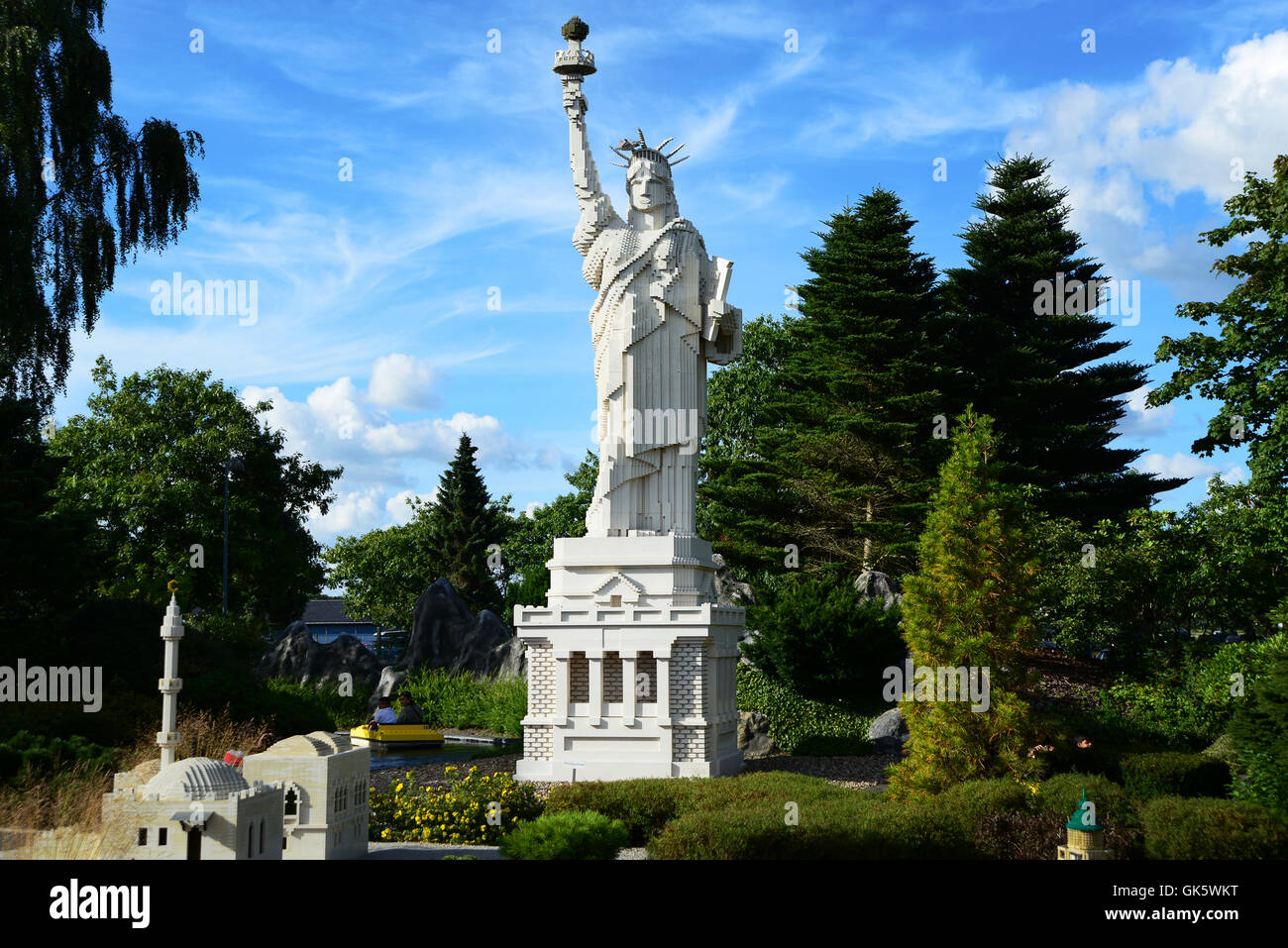 la statua della libertà ricostruita con mattoncini lego - Immagine di  LEGOLAND Billund - Tripadvisor