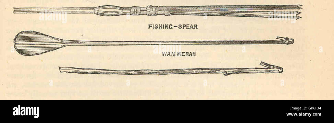 36620 Fishing-Spear, Wammeran Foto Stock