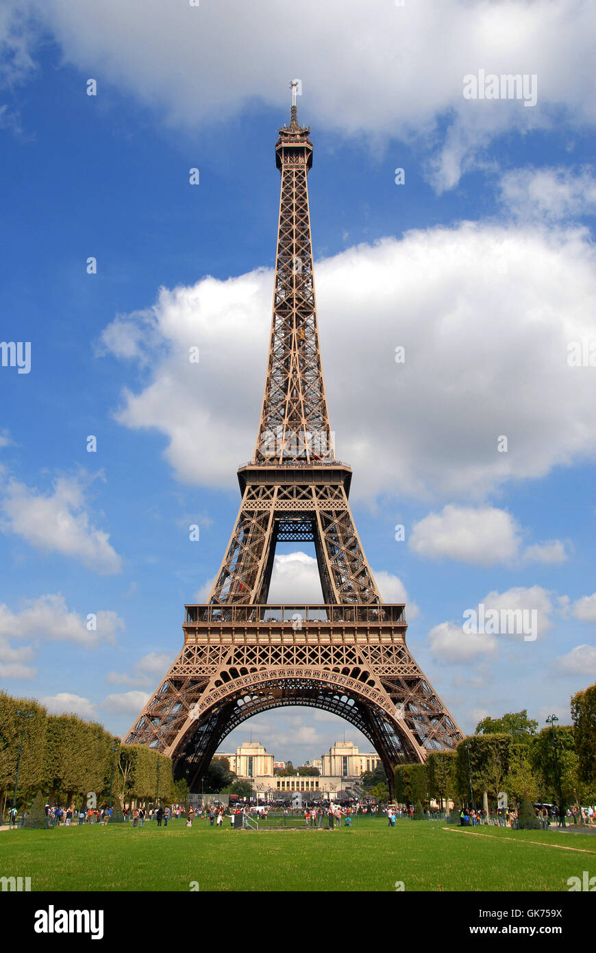 La romantica Parigi Francia Foto Stock