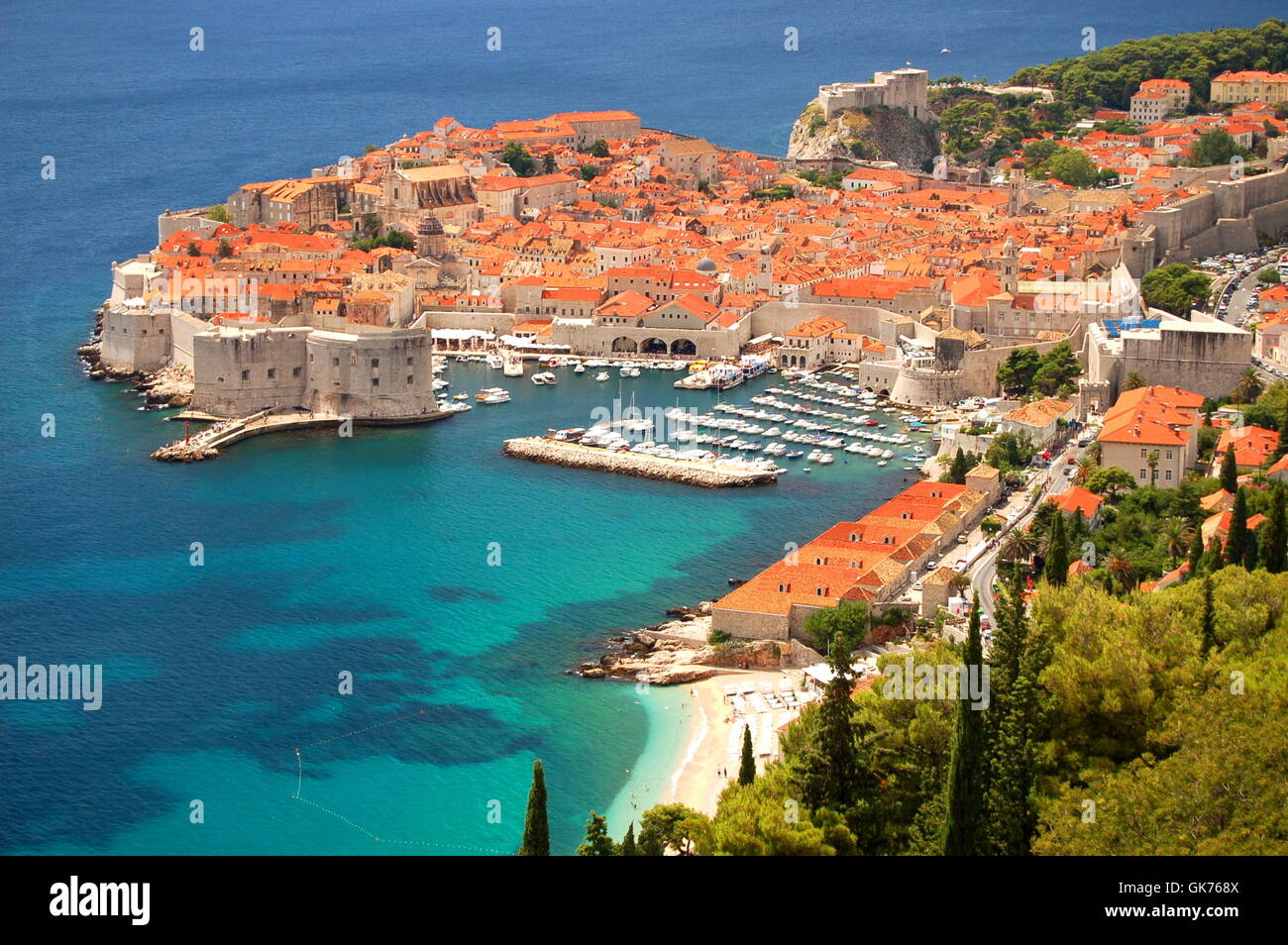 Dubrovnik in Croazia Foto Stock