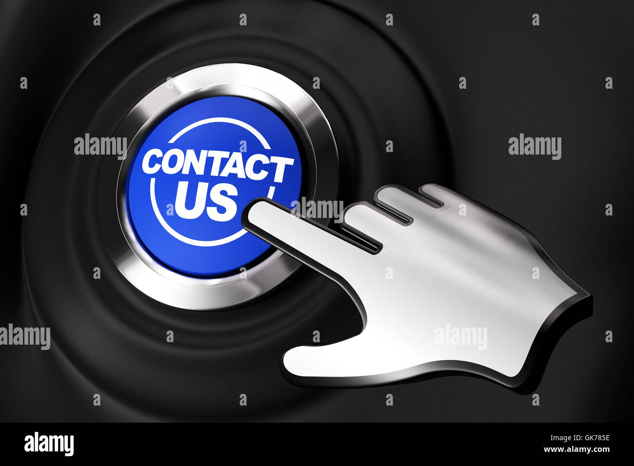Blu Il design del modello Foto Stock