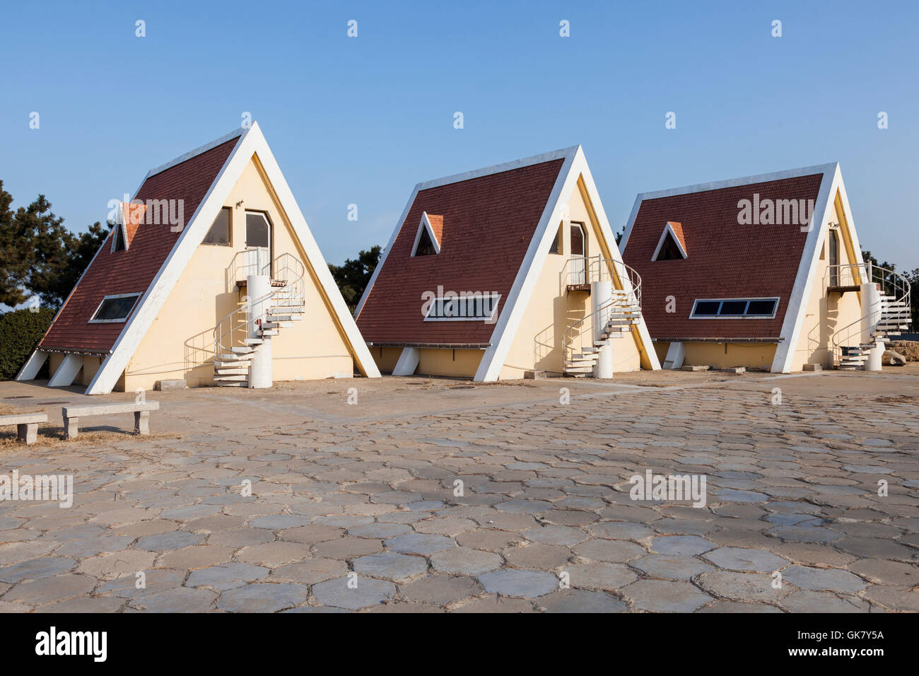 Casa Home esterno e il paesaggio Foto Stock