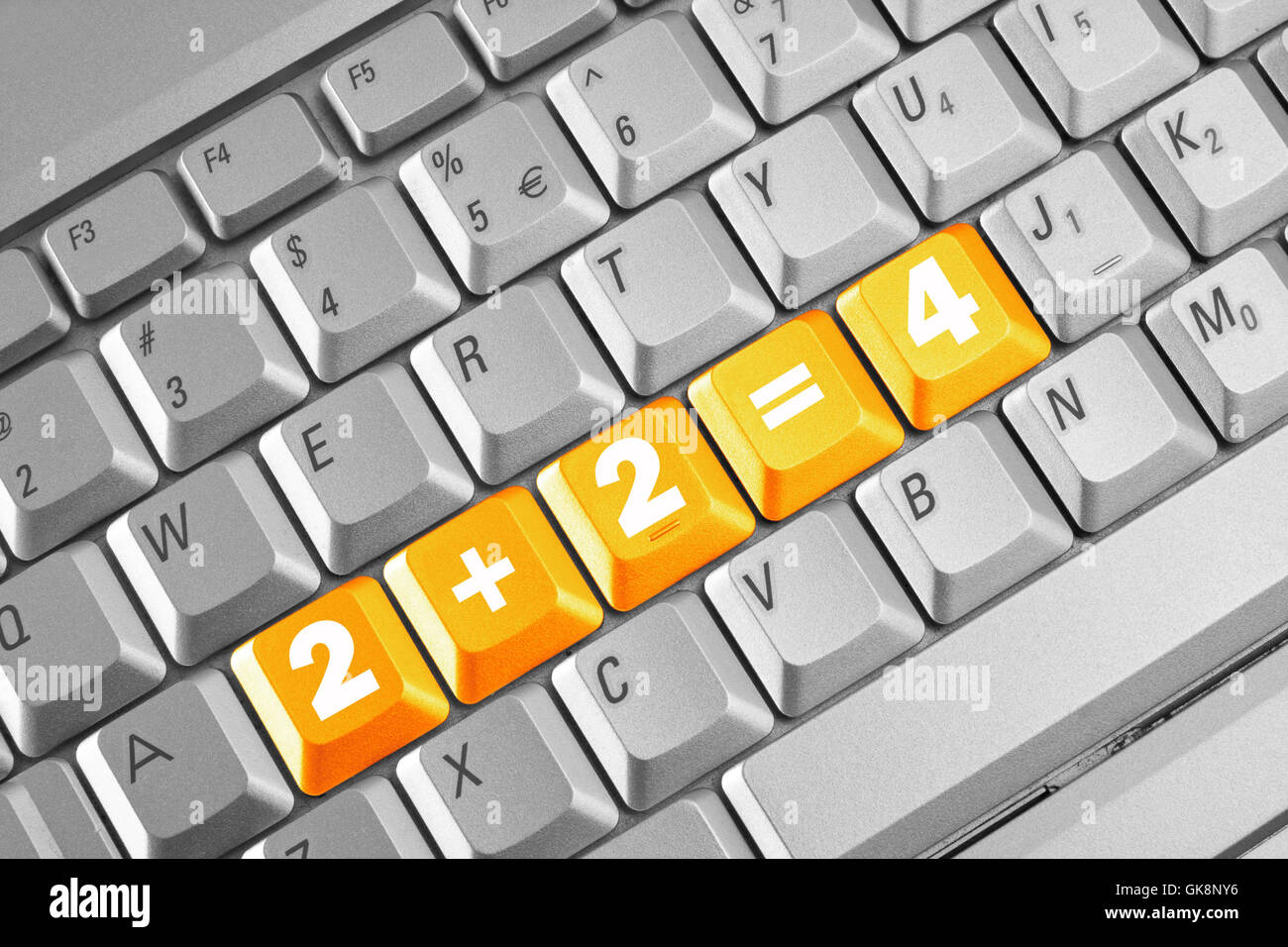 Istruzione numero di imparare Foto Stock