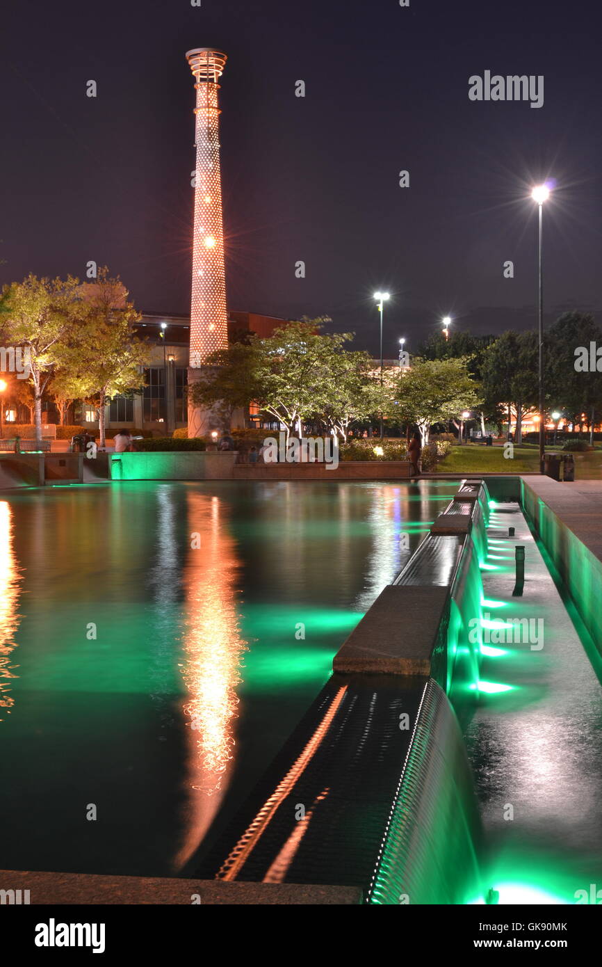 Il Centennial Olympic Park, Atlanta Foto Stock
