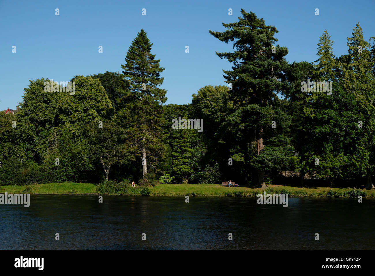 Viste generali di Inverness Scozia Scotland Foto Stock