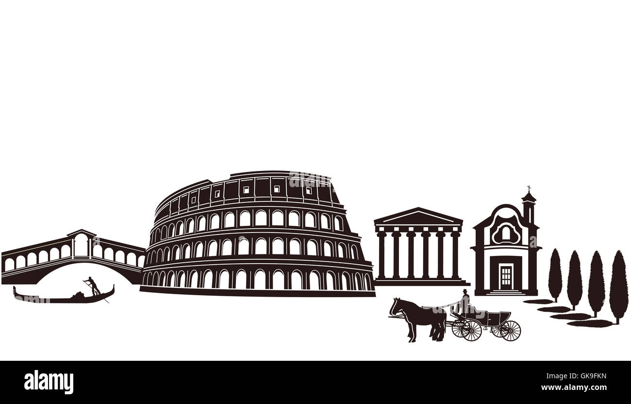 Viaggio vacanza storico Foto Stock