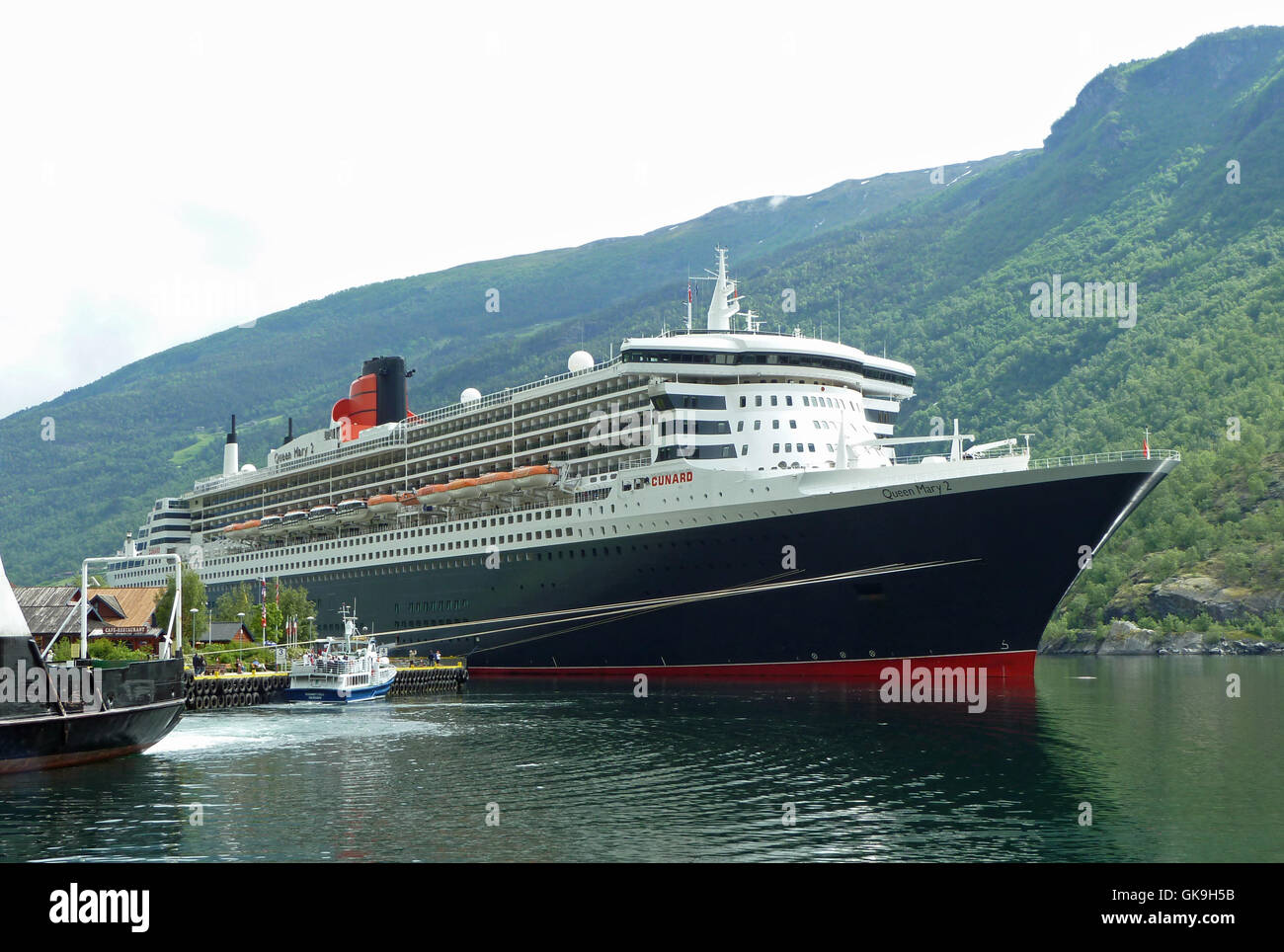 Porto di montagne della Norvegia Foto Stock