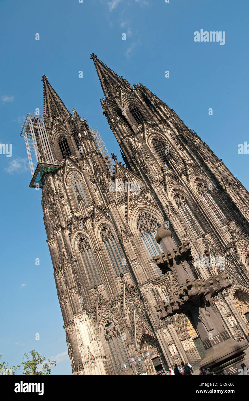 Cattedrale di Colonia Foto Stock
