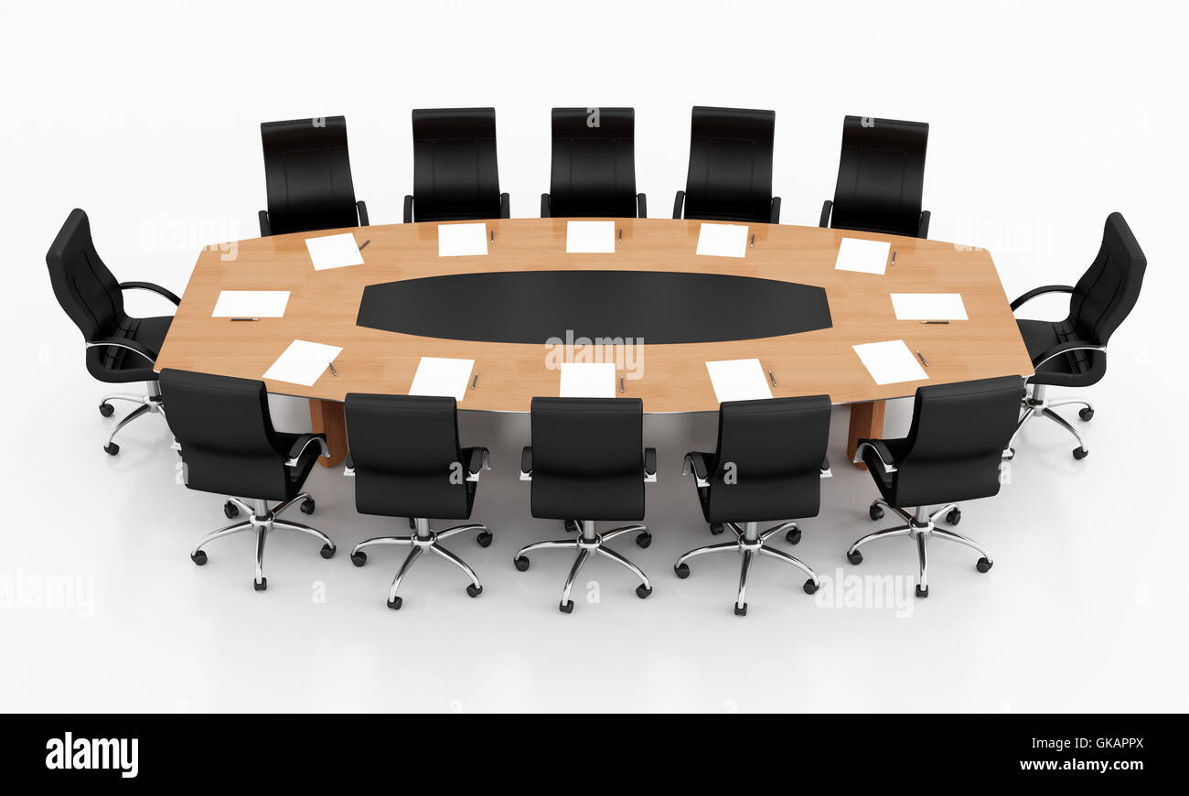 Mobili per ufficio interno Foto Stock