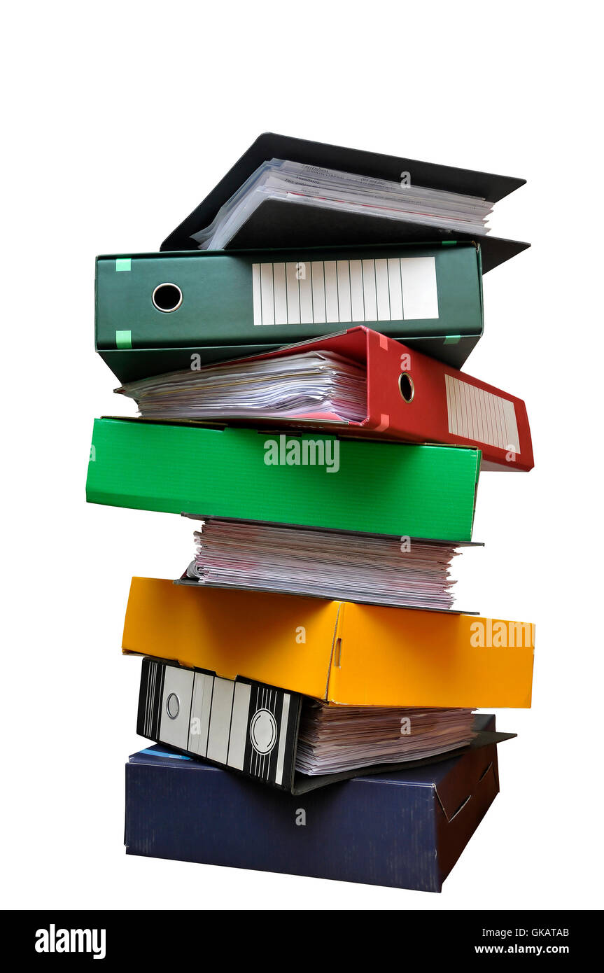 Ordine di office job Foto Stock