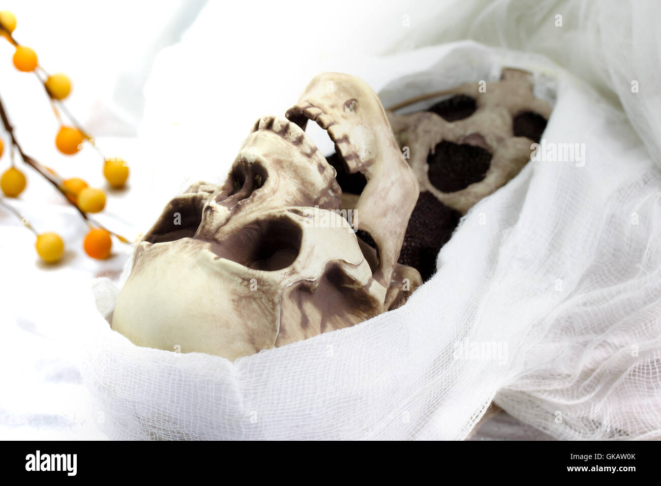 Pericolo di morte oggetto Foto Stock