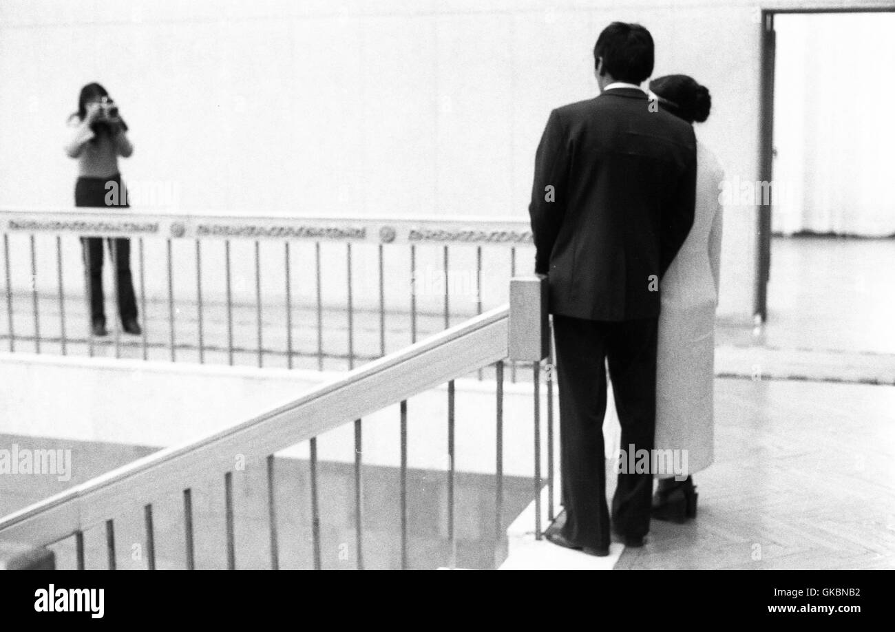 'Volti della Mongolia sotto il regime comunista nel settembre 1982 " - nozze | Utilizzo di tutto il mondo Foto Stock