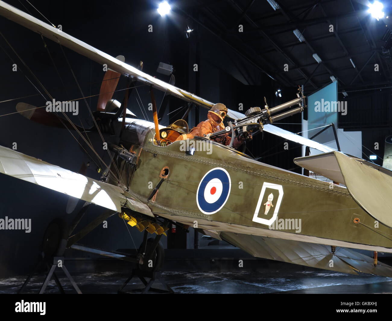 Omaka Aviation Heritage Center a Blenheim, Nuova Zelanda Foto Stock