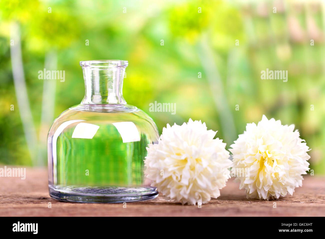 Concetto di benessere aromaterapia Foto Stock