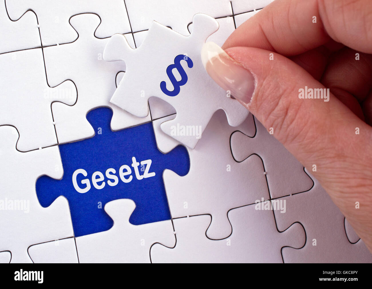 legge e giustizia Foto Stock