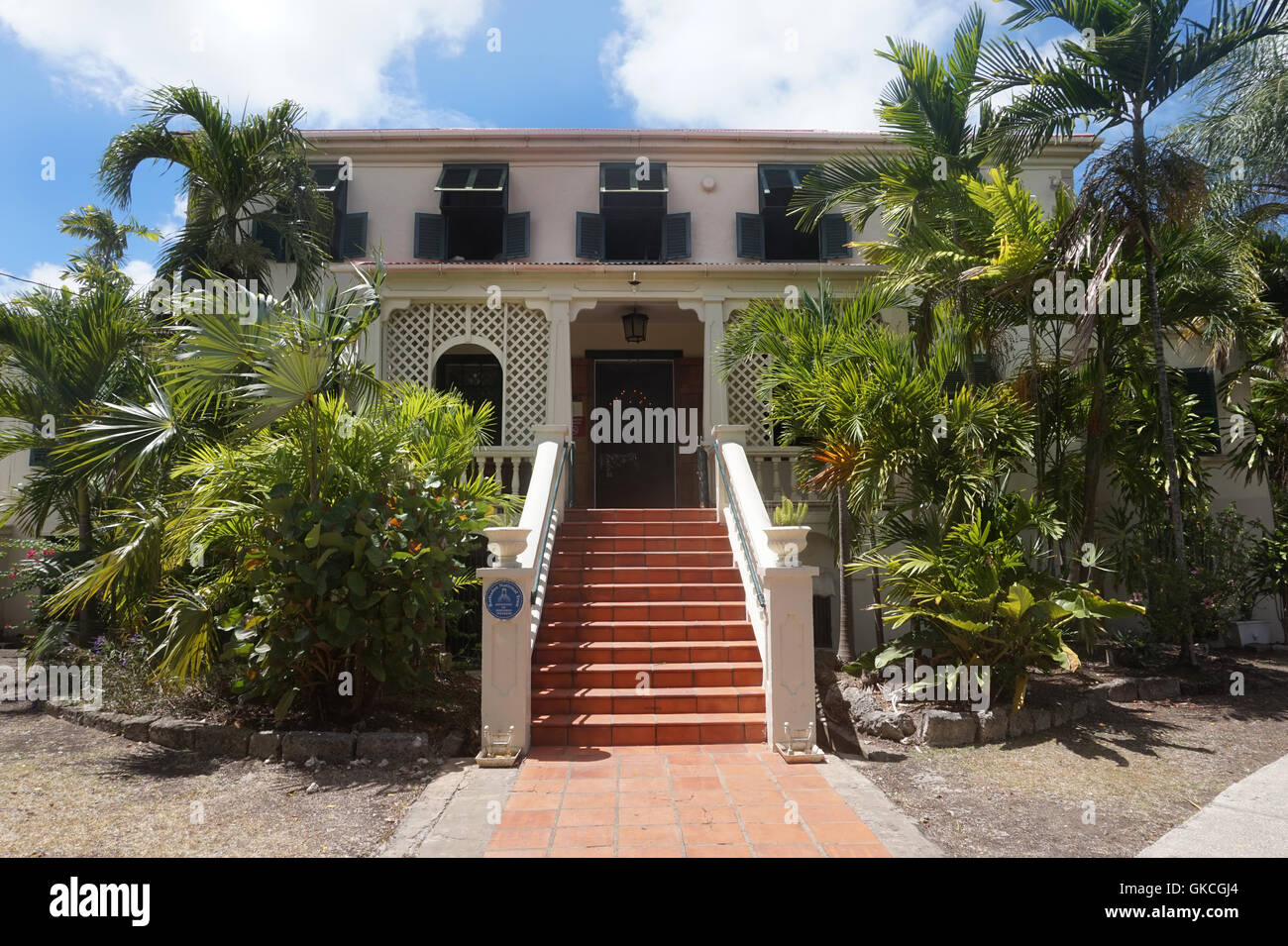 Sunbury Plantation House di San Filippo parrocchia, Barbados. Foto Stock