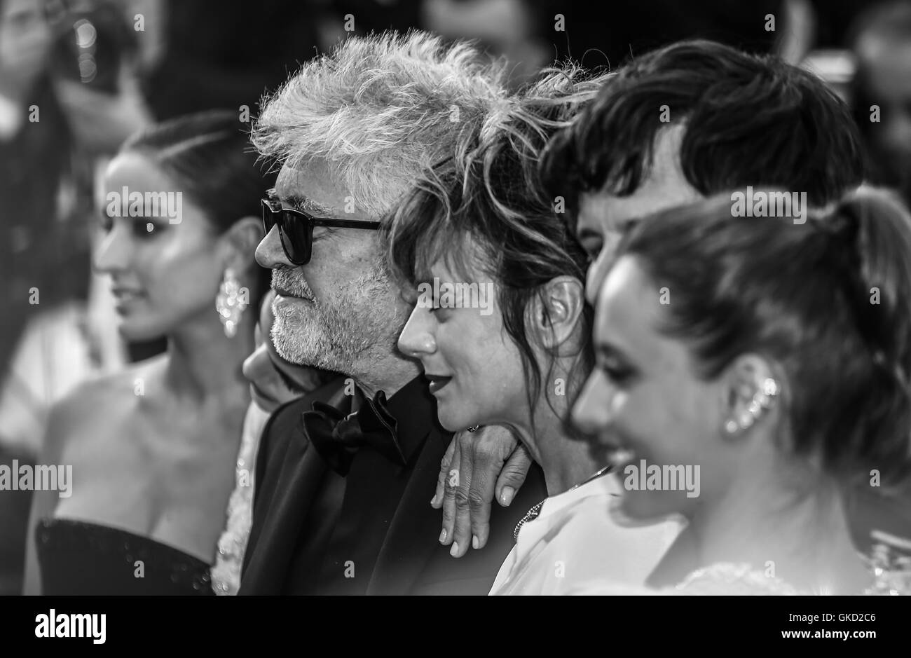 69a Cannes Film Festival - 'Julieta" - Premiere con: Pedro Almodovar dove: Cannes, Francia Quando: 17 Maggio 2016 Foto Stock