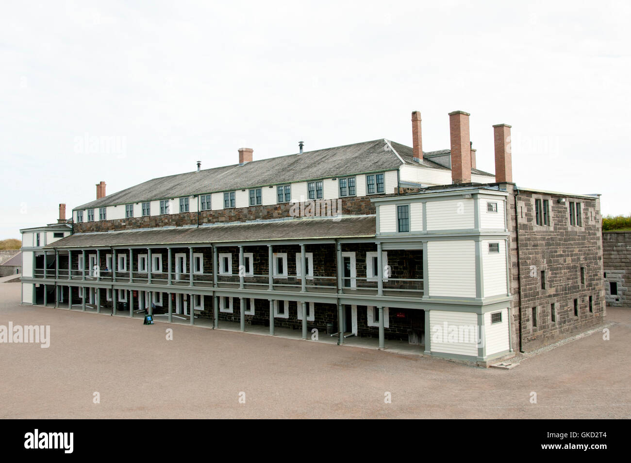 Cittadella di Halifax - Nova Scotia - Canada Foto Stock